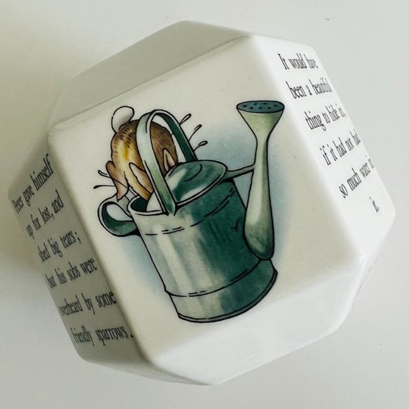 WEDGWOOD "Peter Rabbit"  Ceramic Hexagon Bank - Picture 6 of 9